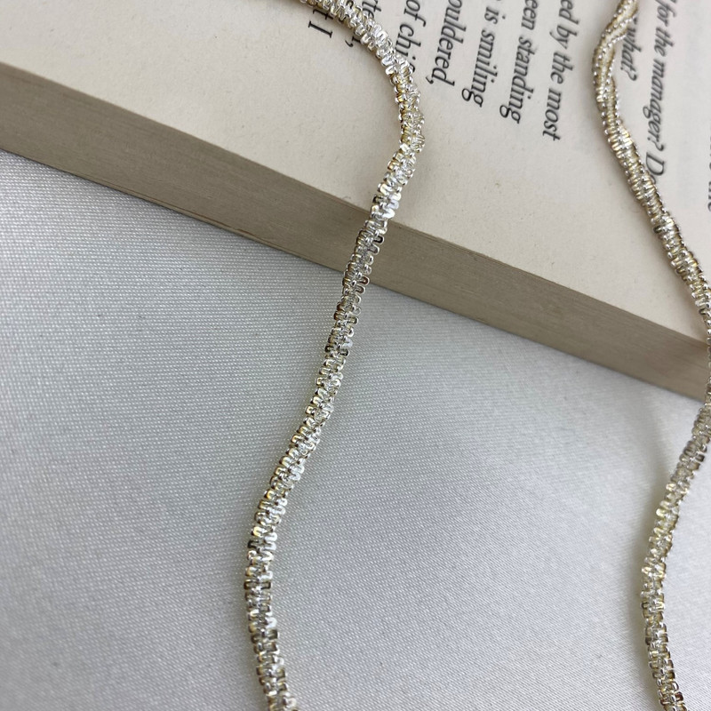 زنجیر زنانه مدل خاویاری کد N4449 زنجیر زنانه مدل خاویاری کد N4449