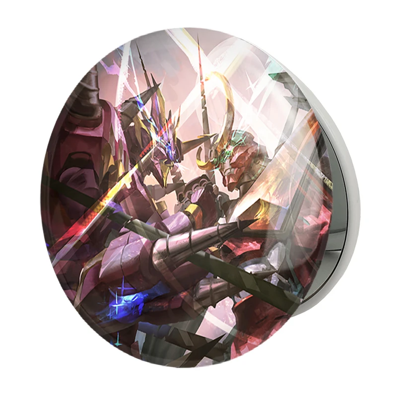 آینه جیبی خندالو طرح انیمه گورن لاگان مدل تاشو کد 32290