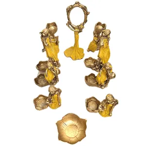 مجموعه ظروف هفت سین ۱۰ پارچه مدل فرشته کد ۴