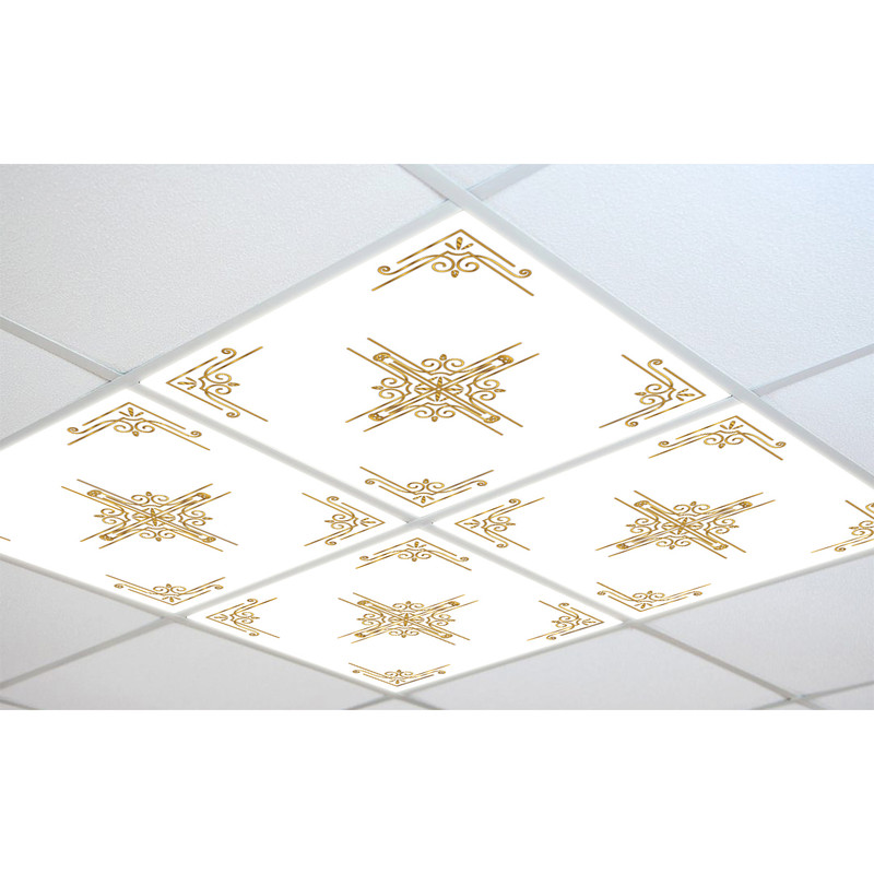 تایل سقفی آسمان مجازی مدل C-11968 سایز 60x60 سانتیمتر بسته 20 عددی
