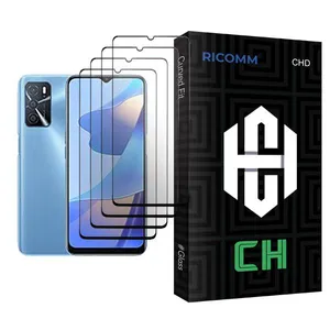 Ricomm CH Glass MIX004 Screen Protector For Oppo A16 Pack Of 4