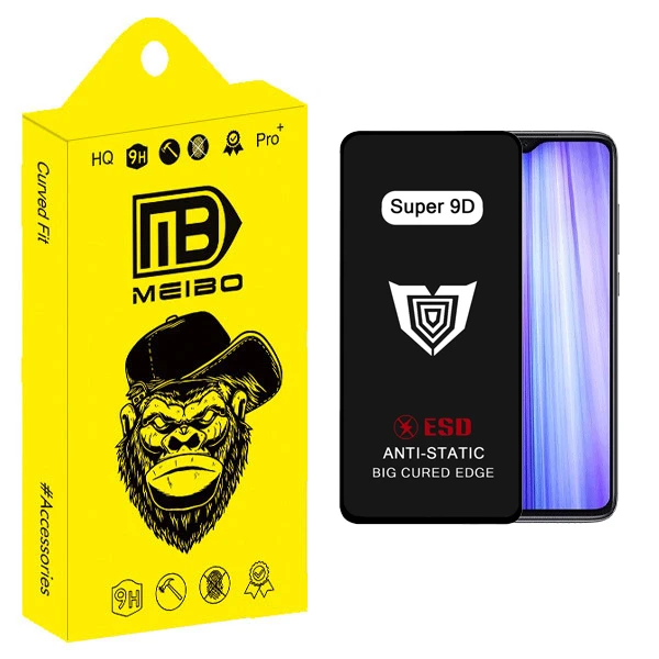 محافظ صفحه نمایش میبو مدل Super 9D مناسب برای گوشی موبایل شیائومی Redmi Note 8