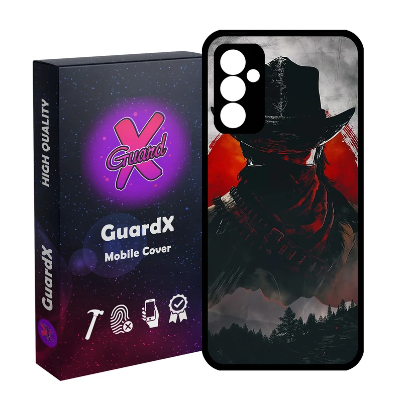 کاور گارد ایکس طرح Red Dead Redemption مدل Glass10733 مناسب برای گوشی موبایل سامسونگ Galaxy A14 / A14 5G