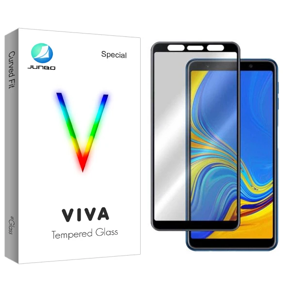 محافظ صفحه نمایش جانبو مدل Viva Glass مناسب برای گوشی موبایل سامسونگ Galaxy J4+/ J6+ / A6+ / A750 / A7 2018