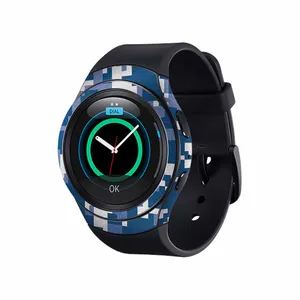 برچسب ماهوت طرح Army_Snow_Pixel مناسب برای ساعت هوشمند سامسونگ Galaxy Gear S2