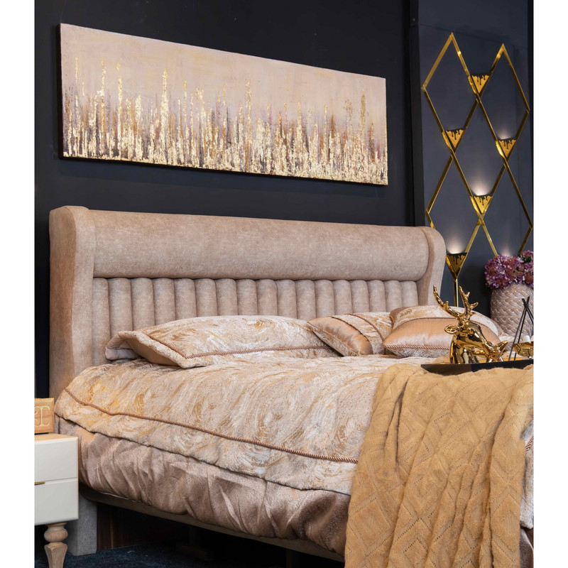 تخت خواب دو نفره مدل 212 سایز 180x200 سانتی متر