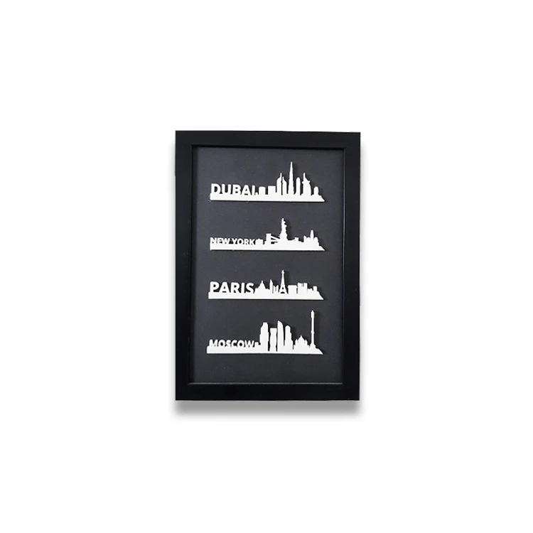 تابلو مدل سه بعدی طرح شهر های معروف جهان