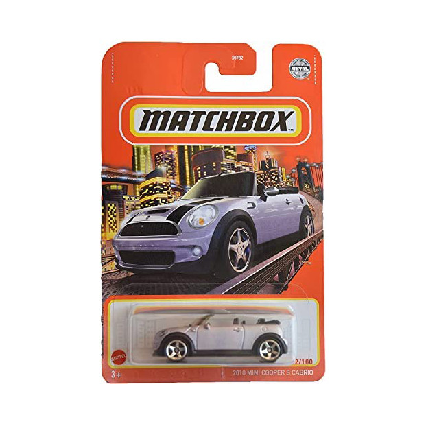 ماشین بازی مچ باکس مدل Mini Cooper S Cabrio کد GVX62 - 30782