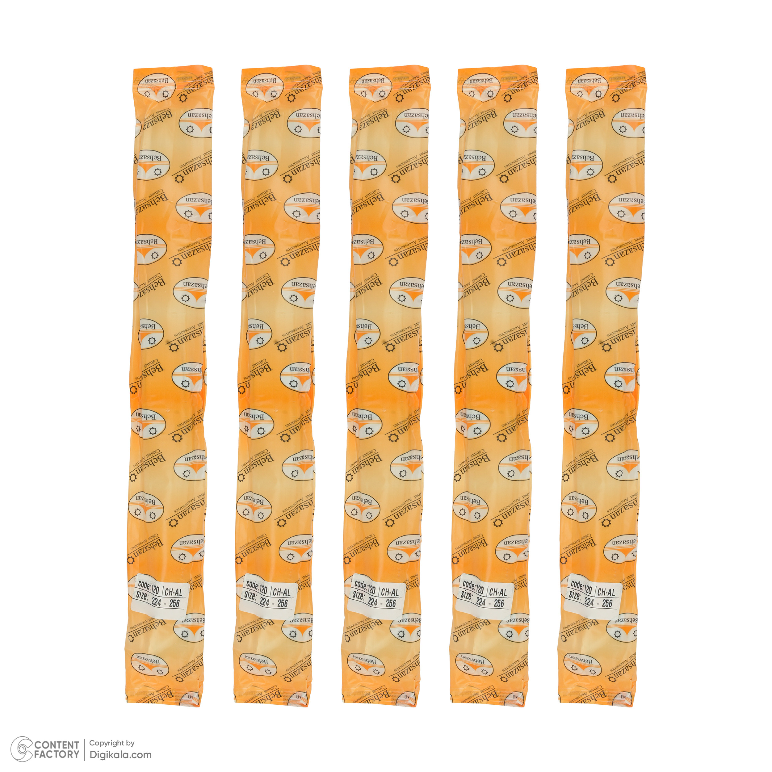 دستگیره کابینت بهسازان مدل 120 کد 288-320 بسته 5 عددی