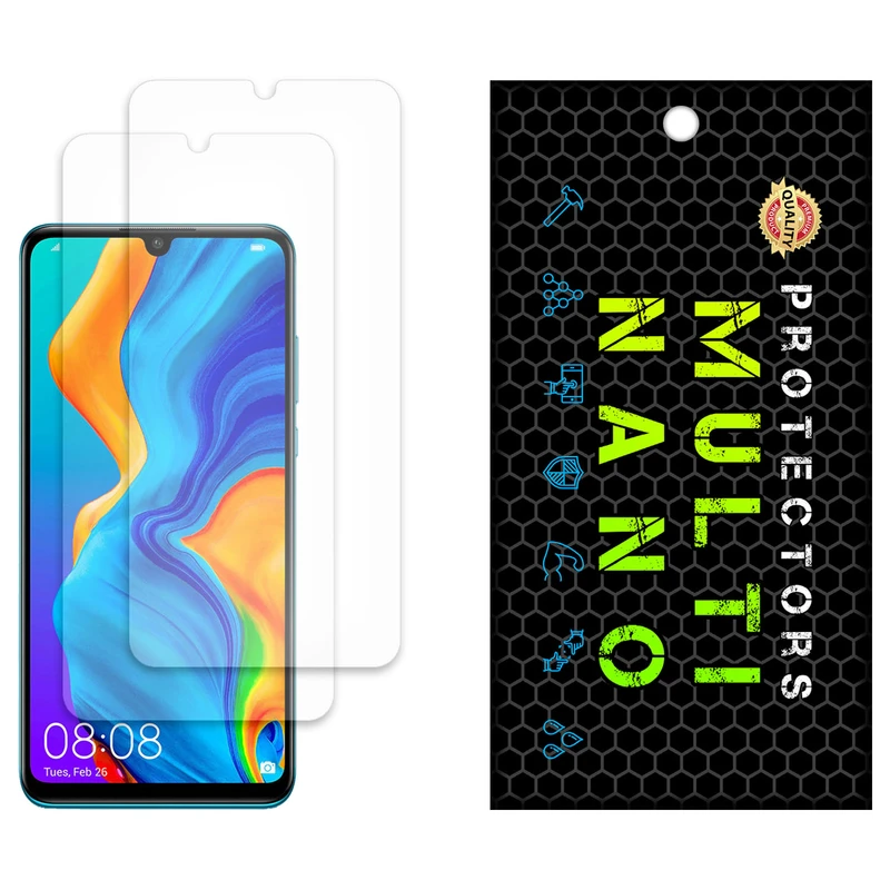 محافظ صفحه نمایش مات مولتی نانو مدل X-S2M مناسب برای گوشی موبایل هوآوی P30 Lite بسته دو عددی