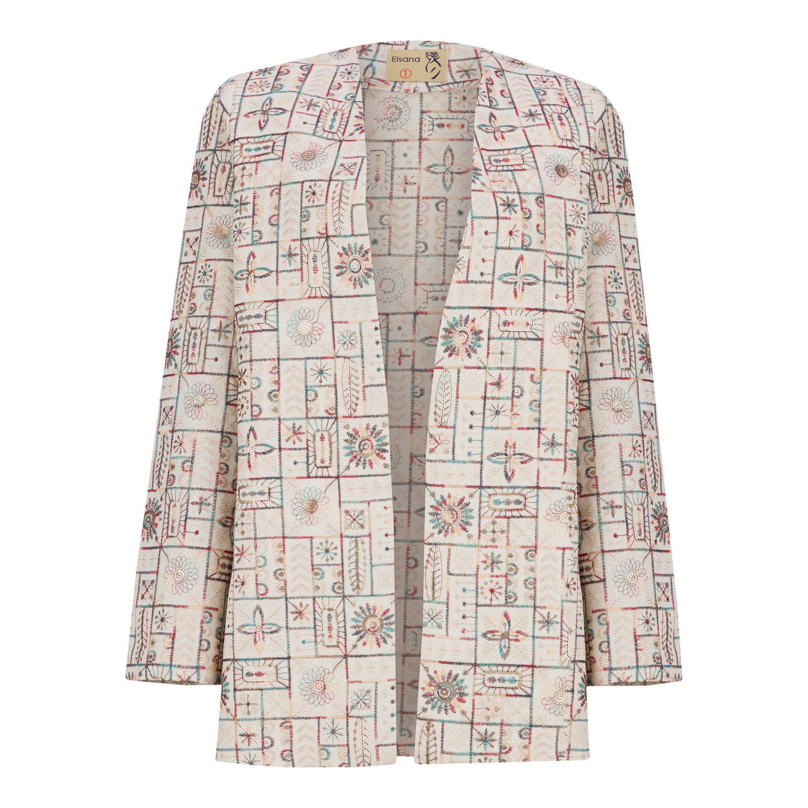 ست 3 تکه لباس زنانه السانا مدل آینام کد 206501 -  - 45