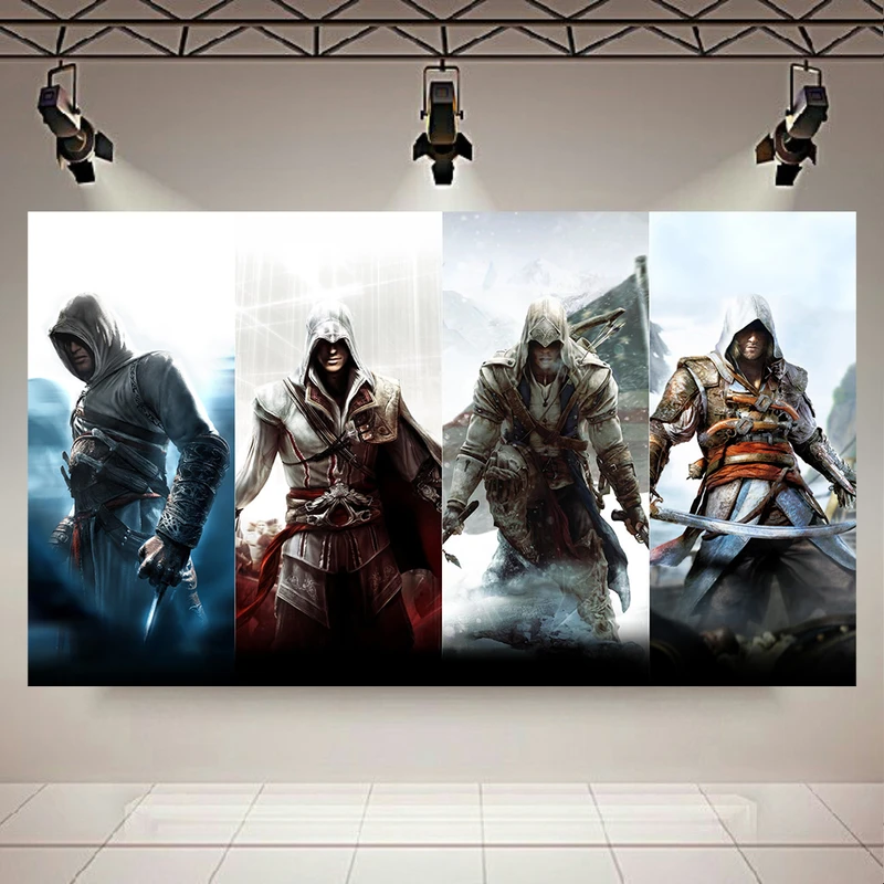 تابلو شاسی طرح Game مدل چندگانه Assassins Creed کد AR7690