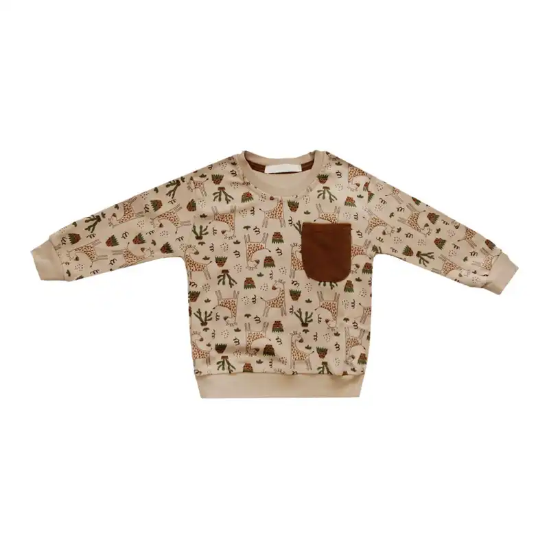 ست سویشرت و شلوار بچگانه مدل زرافه