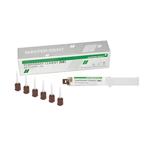 سمان موقت فاقد اژنول مستر دنت مدل Temporary Cement مقدار 8 گرم