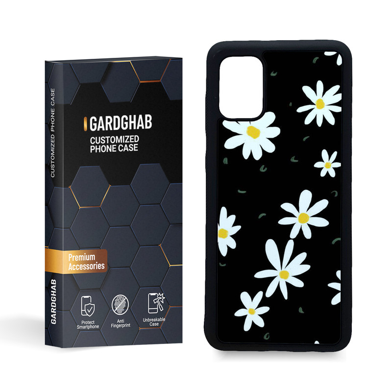 کاور گارد قاب مدل گل مناسب برای گوشی موبایل سامسونگ galaxy a31