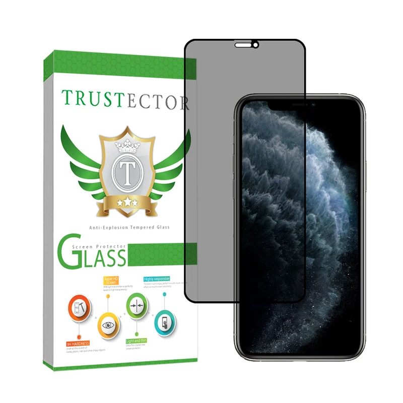 محافظ صفحه نمایش تراستکتور مدل PRIVFULLT مناسب برای گوشی موبایل اپل iPhone 11 Pro / XS / X