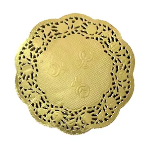 کاغذ شیرینی پزی مدل گیپور کد GOLD مجموعه 50 عددی