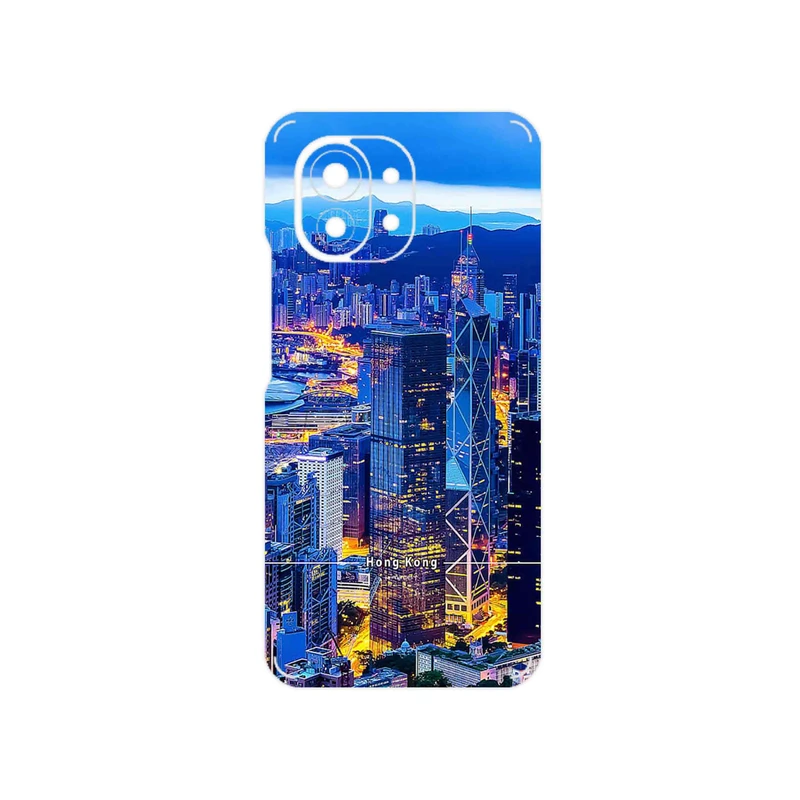 برچسب پوششی ماهوت مدل Hong Kong City مناسب برای گوشی موبایل شیائومی Mi 11 5G
