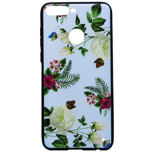 کاور طرح Flowers مدل FL-01 مناسب برای گوشی موبایل آنر 7S