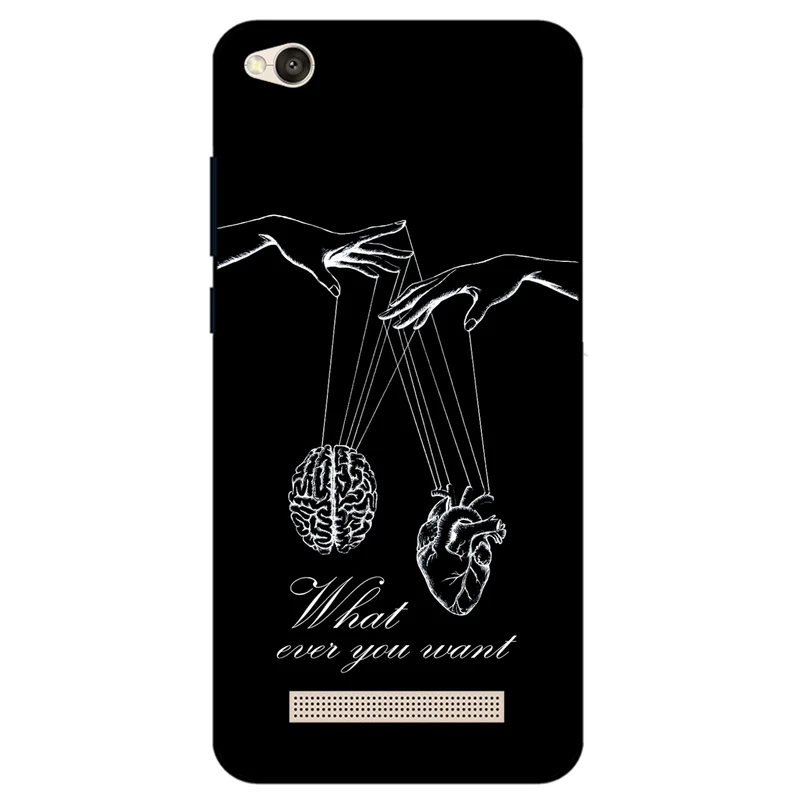 کاور مگافون طرح فکر و احساس مدل 1899 مناسب برای گوشی موبایل شیائومی Redmi 4A 