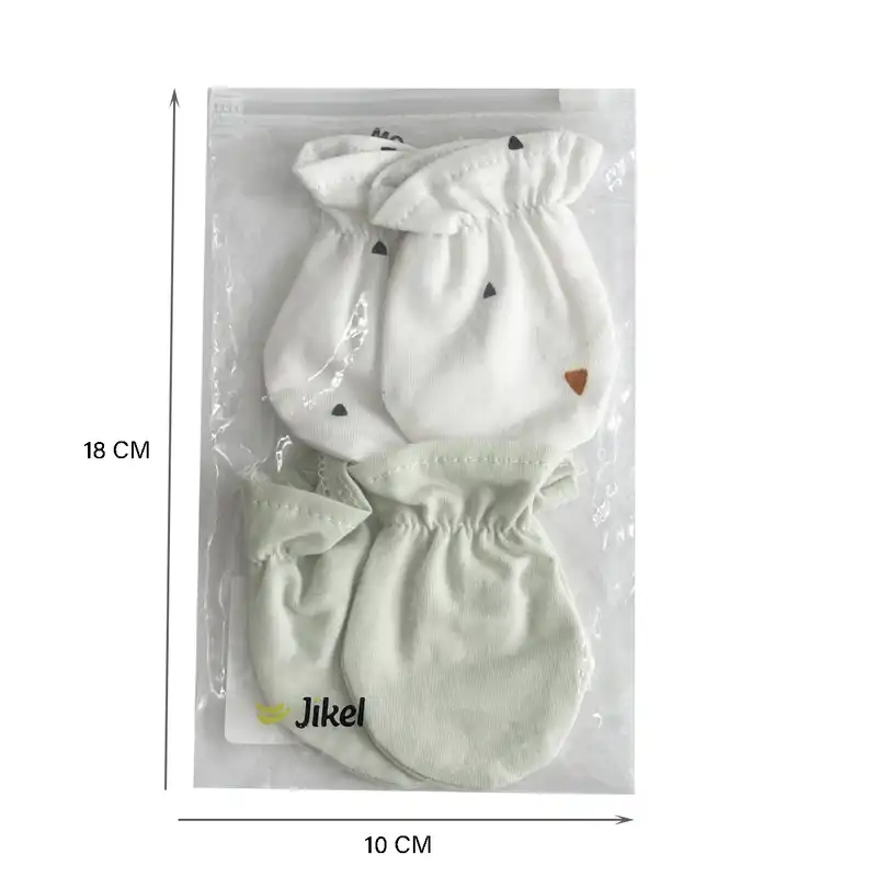 دستکش نوزادی جیکل مدل Jk902311-53 بسته 2 عددی