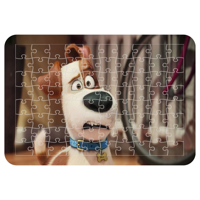 پازل 54  تکه اطلس آبی طرح کارتون زندگی مخفی حیوانات خانگی  مدل P1947