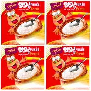 فرنی پوره -70 گرم بسته 4 عددی