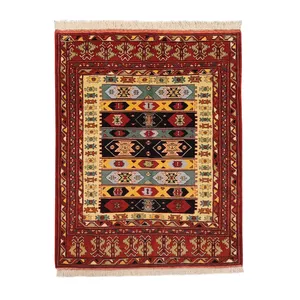 فرش دستباف یک و نیم متری طرح مدرن مدل AA119