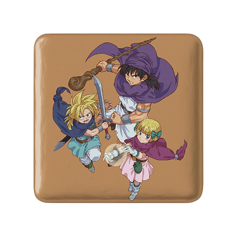 پیکسل خندالو طرح بازی دراگون کوئست (Dragon Quest) مدل مربعی کد 35254