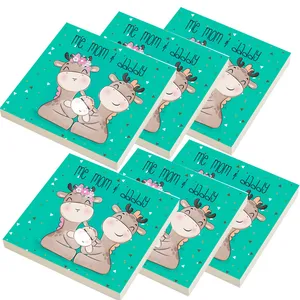 کاغذ یادداشت مدل زرافه بسته 6 عددی