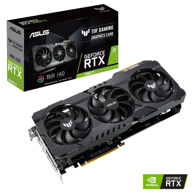 کارت گرافیک ایسوس مدل TUF-RTX3060Ti-8G Gaming 1