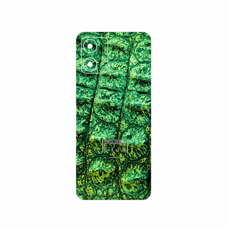 برچسب پوششی ماهوت مدل Crocodile Skin مناسب برای گوشی موبایل موتورولا Moto E13