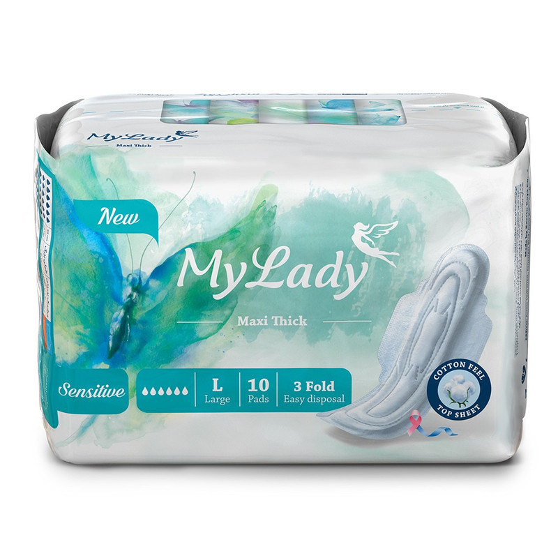 نوار بهداشتی مای لیدی مدل New Maxi Thick مجموعه 6عددی نوار بهداشتی مای لیدی مدل New Maxi Thick مجموعه 6عددی