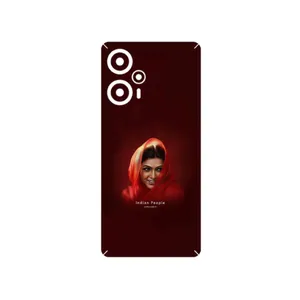 MAHOOT Portrait of an Indian Woman Cover Sticker for Xiaomi Poco F5