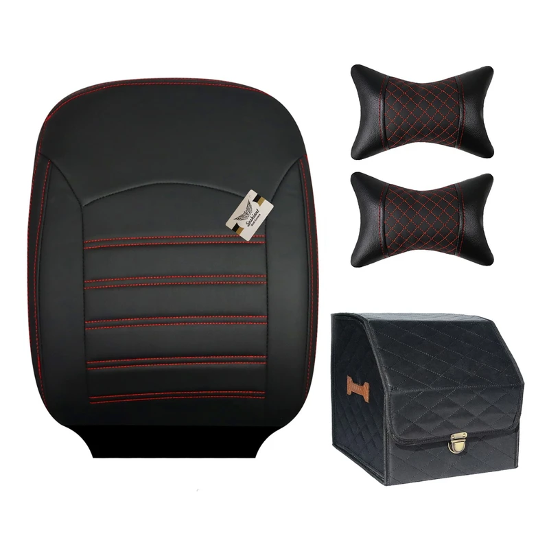 ست روکش صندلی خودرو سوشیانت مدل آذین مناسب برای تارا به همراه پشت گردنی و باکس