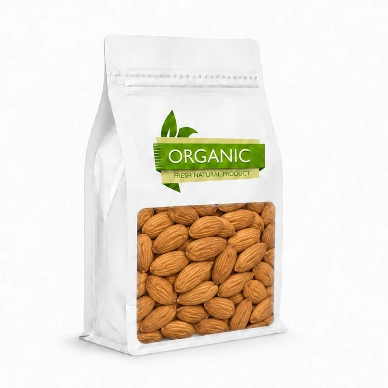 بادام درختی ریز خام ایرانی شور تهران - 250 گرم