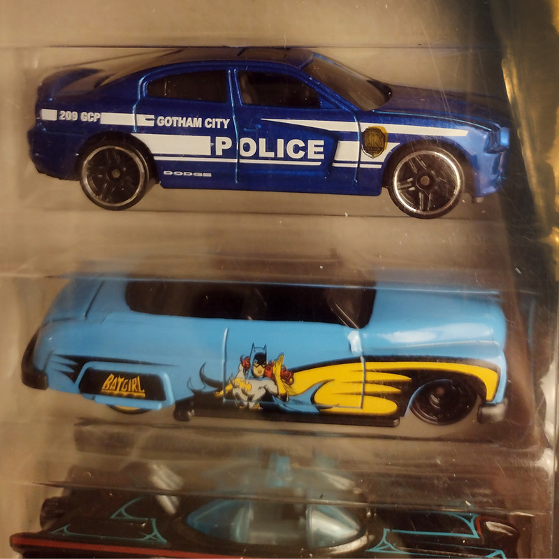 ماشین بازی هات ویلز مدل ماشین های بتمن مجموعه 5 عددی