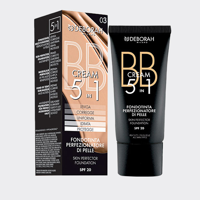 کرم پودر BB دبورا مدل 5IN1 شماره 03 حجم 30 میلی لیتر کرم پودر BB دبورا مدل 5IN1 شماره 03 حجم 30 میلی لیتر
