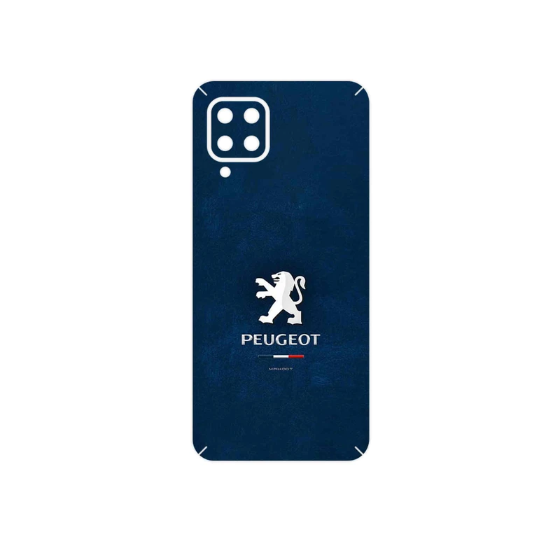 برچسب پوششی ماهوت مدل Peugeot_Logo مناسب برای گوشی موبایل سامسونگ Galaxy F22