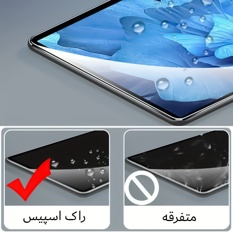 محافظ صفحه نمایش راک اسپیس مدل HyBLU مناسب برای تبلت اپل iPad Wi-Fi