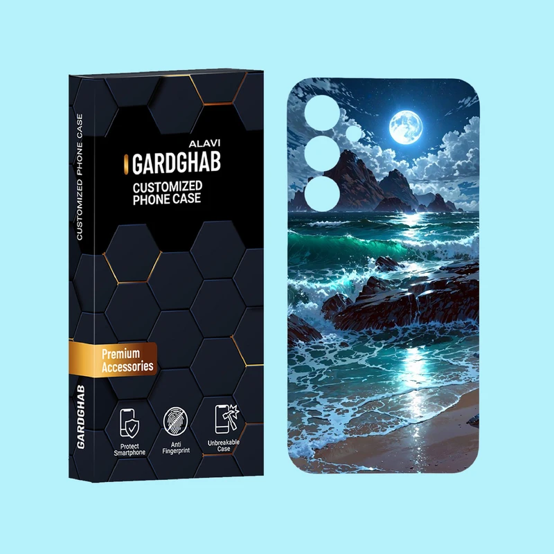 کاور گارد قاب علوی مدل منظره و طبیعت مناسب برای گوشی موبایل سامسونگ Galaxy A55