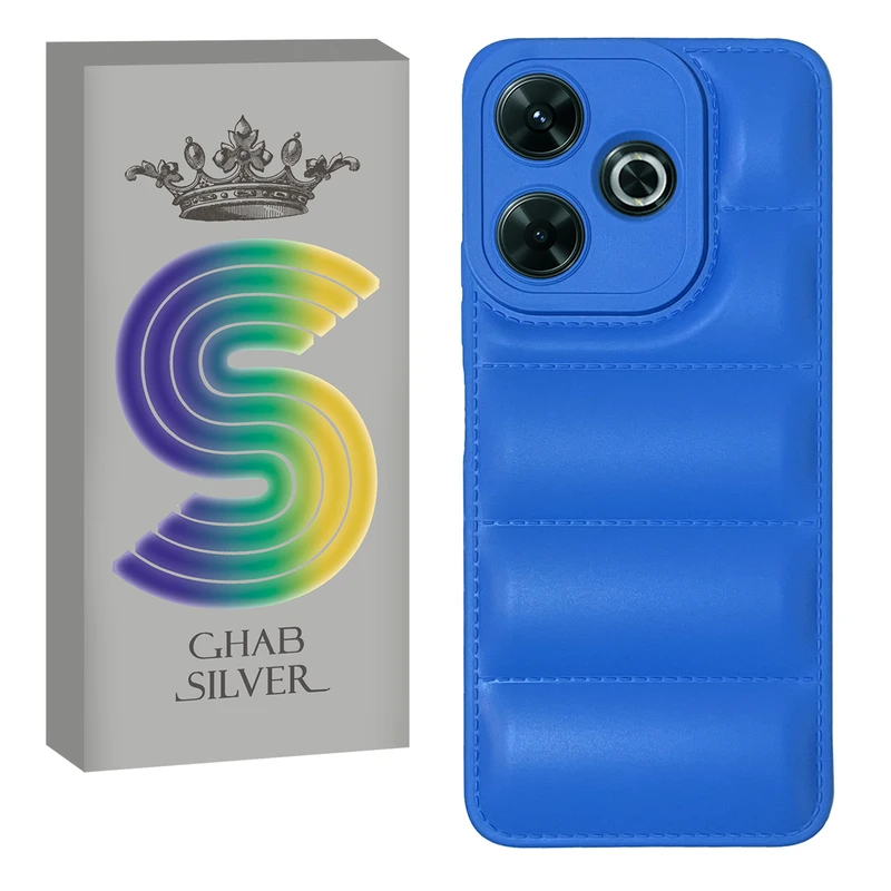 کاور قاب سیلور مدل پافری مناسب برای گوشی موبایل شیائومی Redmi 13 4G