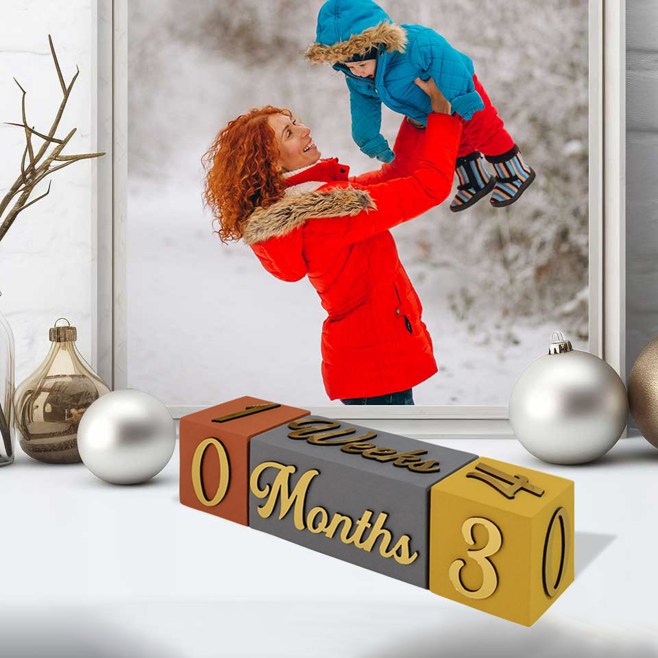 استند رومیزی کودک مدل گاهشمار سن کد MKids35-AC-Type2