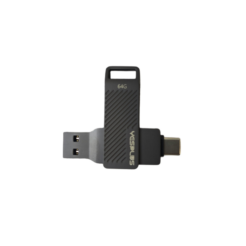 فلش مموری یس پلاس مدل Ys1002 ظرفیت 64 گیگابایت با رابط USB Type-C، USB