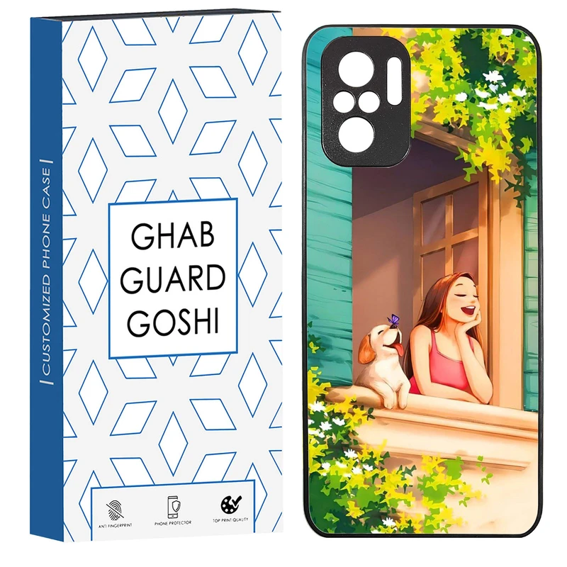 کاور قاب گارد گوشی طرح دخترانه کد TPU-015 مناسب برای گوشی موبایل شیائومی Redmi Note 10 4g / Redmi Note 10s / Poco m5s