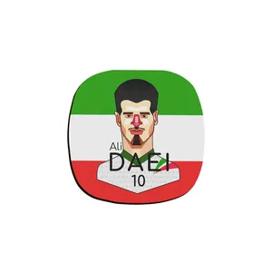 زیر لیوانی ترمه طراحان ایده مدل  علی دایی  کد trm242