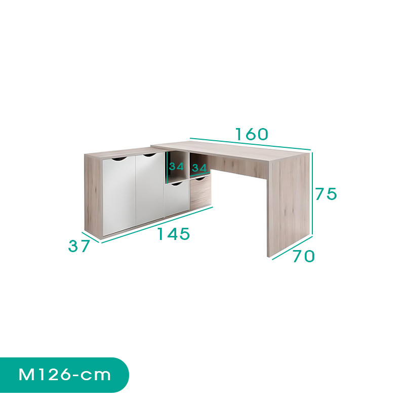 میز مدیریت اسمردیس مدل M126 میز مدیریت اسمردیس مدل M126