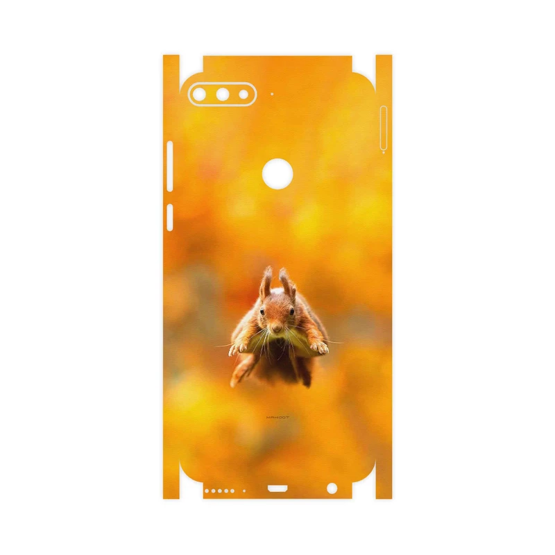 برچسب پوششی ماهوت مدل Squirrel-FullSkin مناسب برای گوشی موبایل هوآوی Y7 Prime 2018