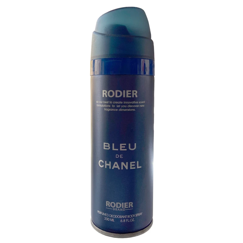 اسپری بدن مردانه رودیر مدل BLEU de CHANEL حجم 200 میلی لیتر