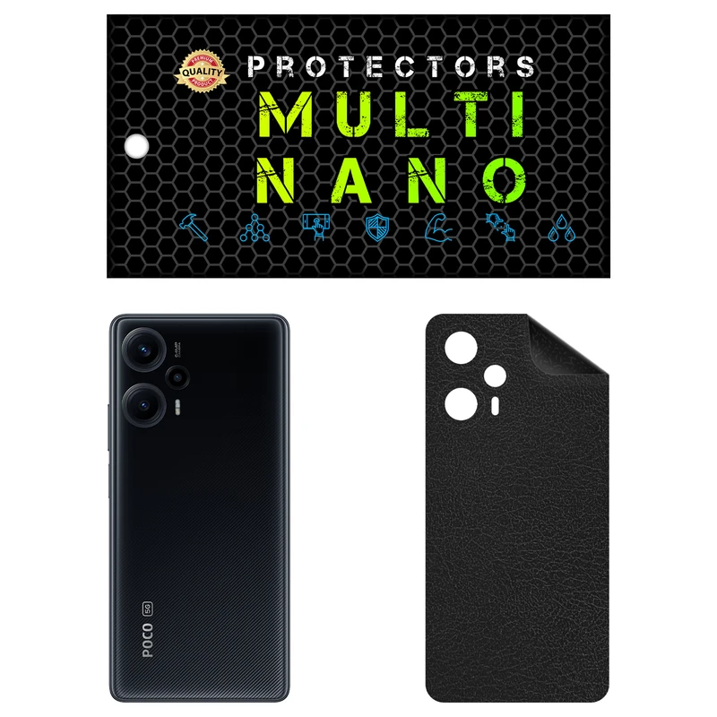 برچسب پوششی مولتی نانو طرح چرم مدل X-F1L مناسب برای گوشی موبایل شیائومی Redmi Note 12 Turbo